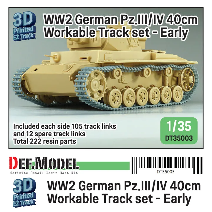 def-model-dt35003-chenilles-pz-iii-iv-40cm-early-1-35 image 1