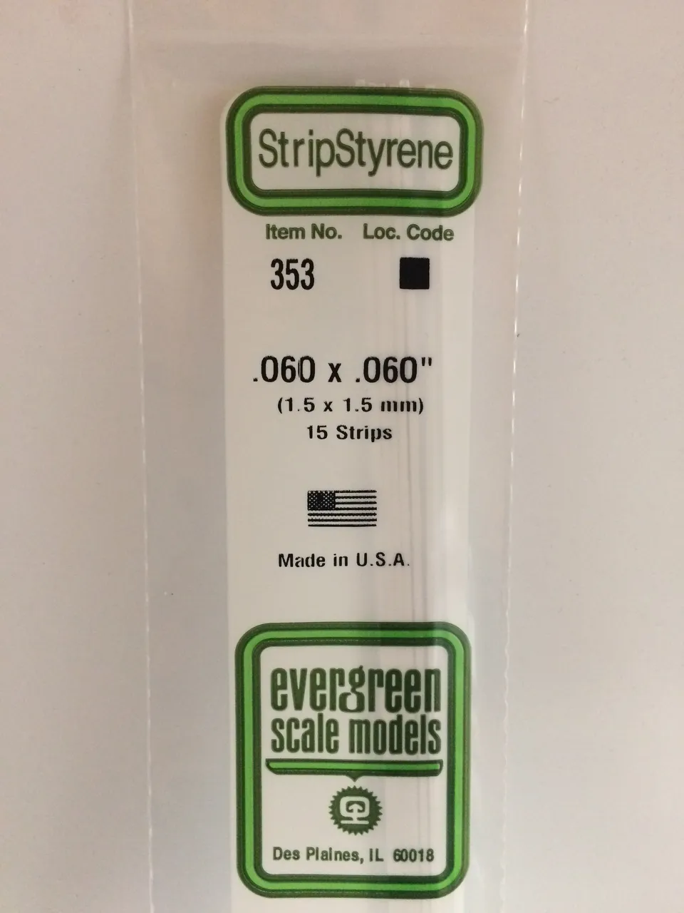 evergreen-strips-353-baguette-carr-e-blanche-1-5-mm-15-pi-ces image 1