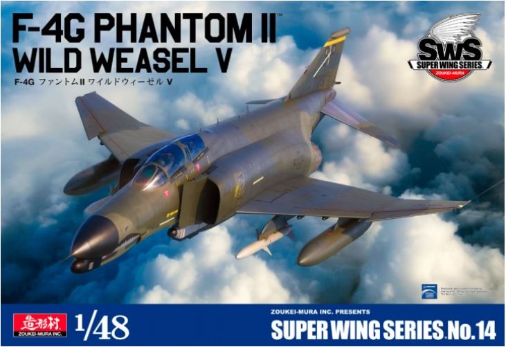 zoukei-mura-sws-4814-f-4g-phantom-ii-maquette-avion-1-48 image 1