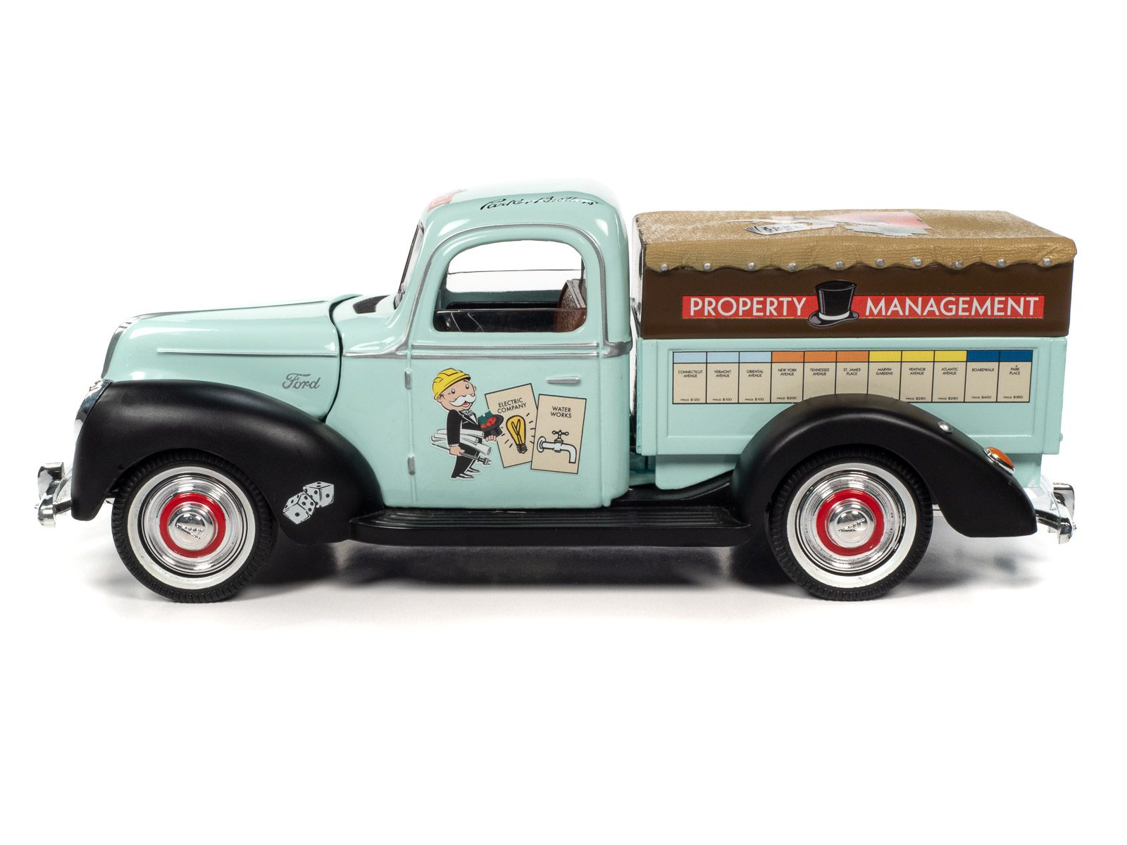 auto-world-monopoly-ford-1940-miniature-camion-1-18-r-sine image 4