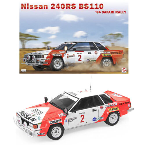 beemax-24041-nissan-240rs-bs110-maquette-voiture-1-24-safari-84 image 1
