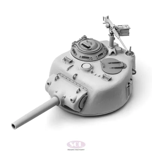 sol-resin-factory-mm611-1-16-tourelle-105mm-m4a3-sherman image 1