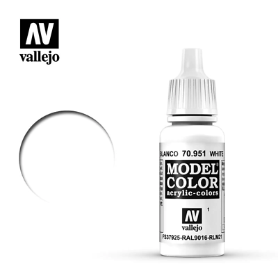 vallejo-model-color-70-951-white-peinture-acrylique-blanc-mat-17ml image 1