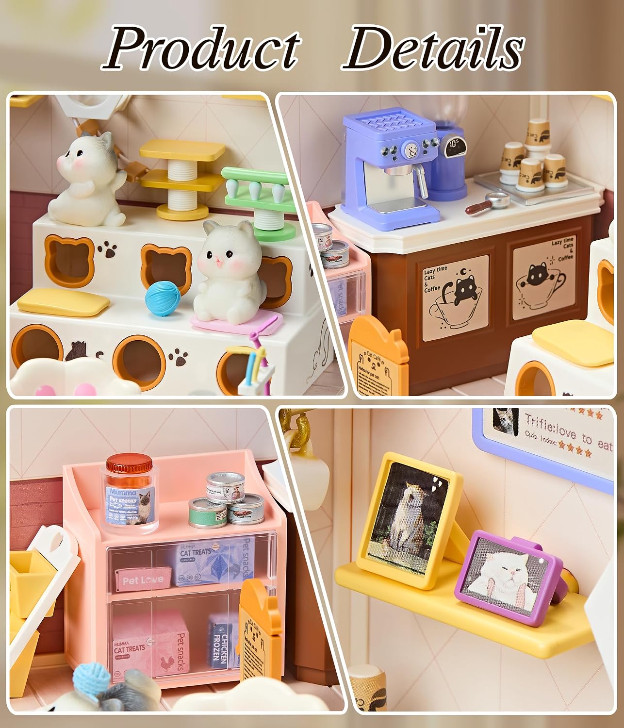 fairy-care-dreamy-bay-maison-miniature-cat-cafe-145-pi-ces image 5