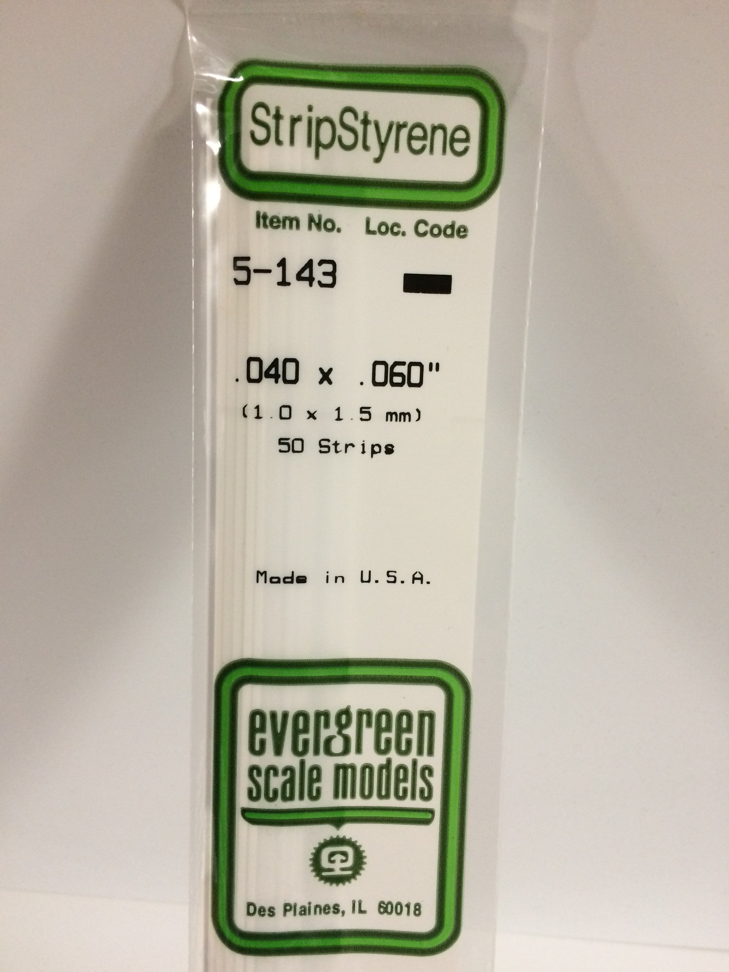 evergreen-strips-143-baguette-plastique-1-0x1-5-mm-lot-10 image 2