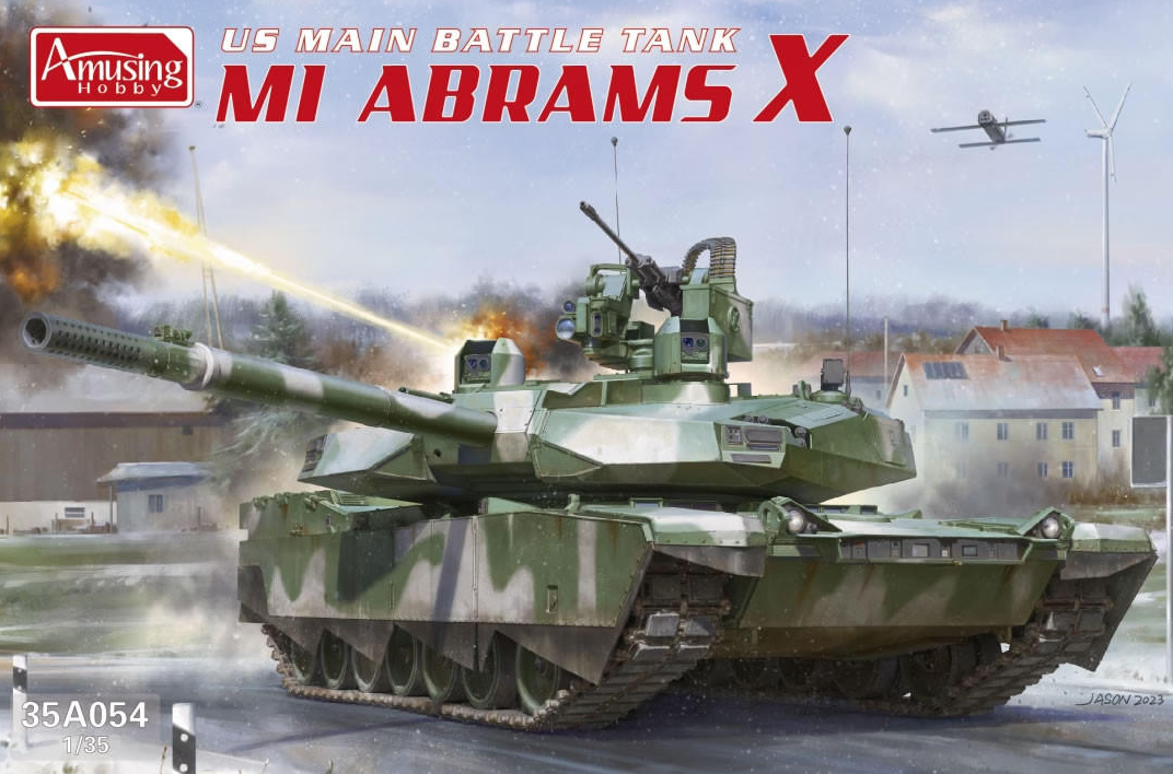 amusing-hobby-35a054-maquette-1-35-char-m1-abrams-x image 1