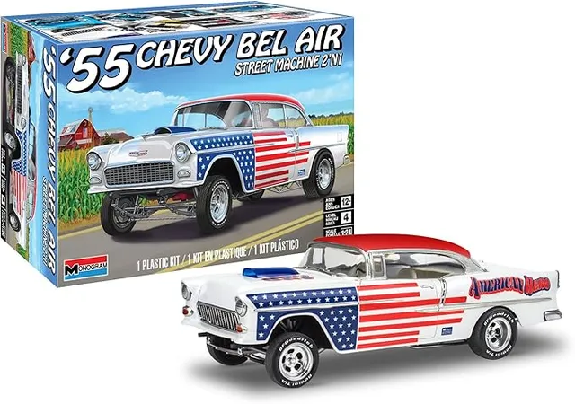 revell-14519-chevy-bel-air-55-maquette-voiture-1-24-street image 1