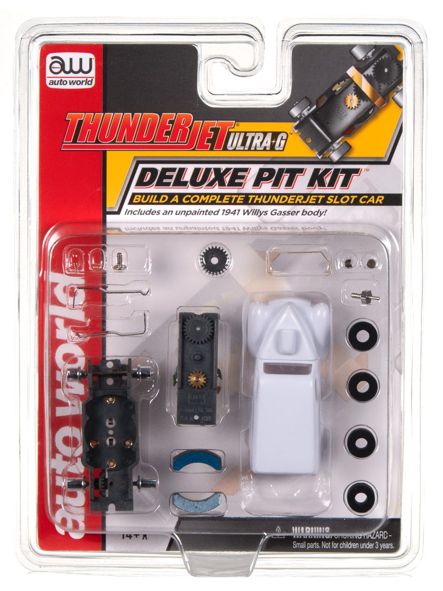 auto-world-thunderjet-willys-1941-slot-car-ho-pit-kit image 1