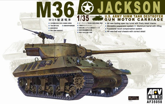 afv-club-35058-m36-tank-destroyer-maquette-char-1-35 image 1