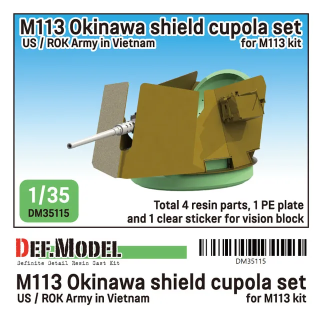def-model-dm35115-m113-okinawa-shield-kit-am-lioration-1-35 image 1