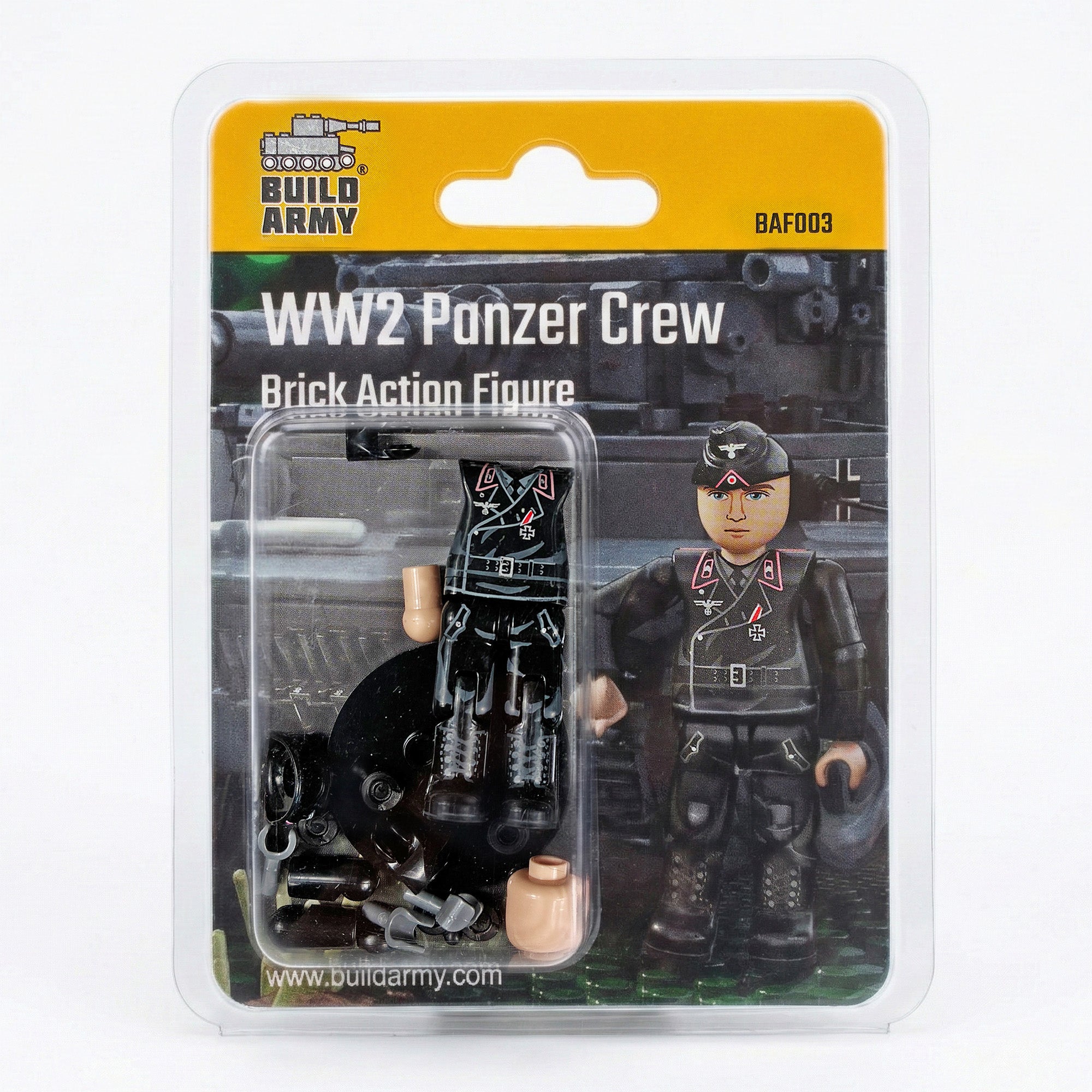 build-army-baf003-panzer-crew-figurine-soldat-allemand-ww2-5-8cm image 2