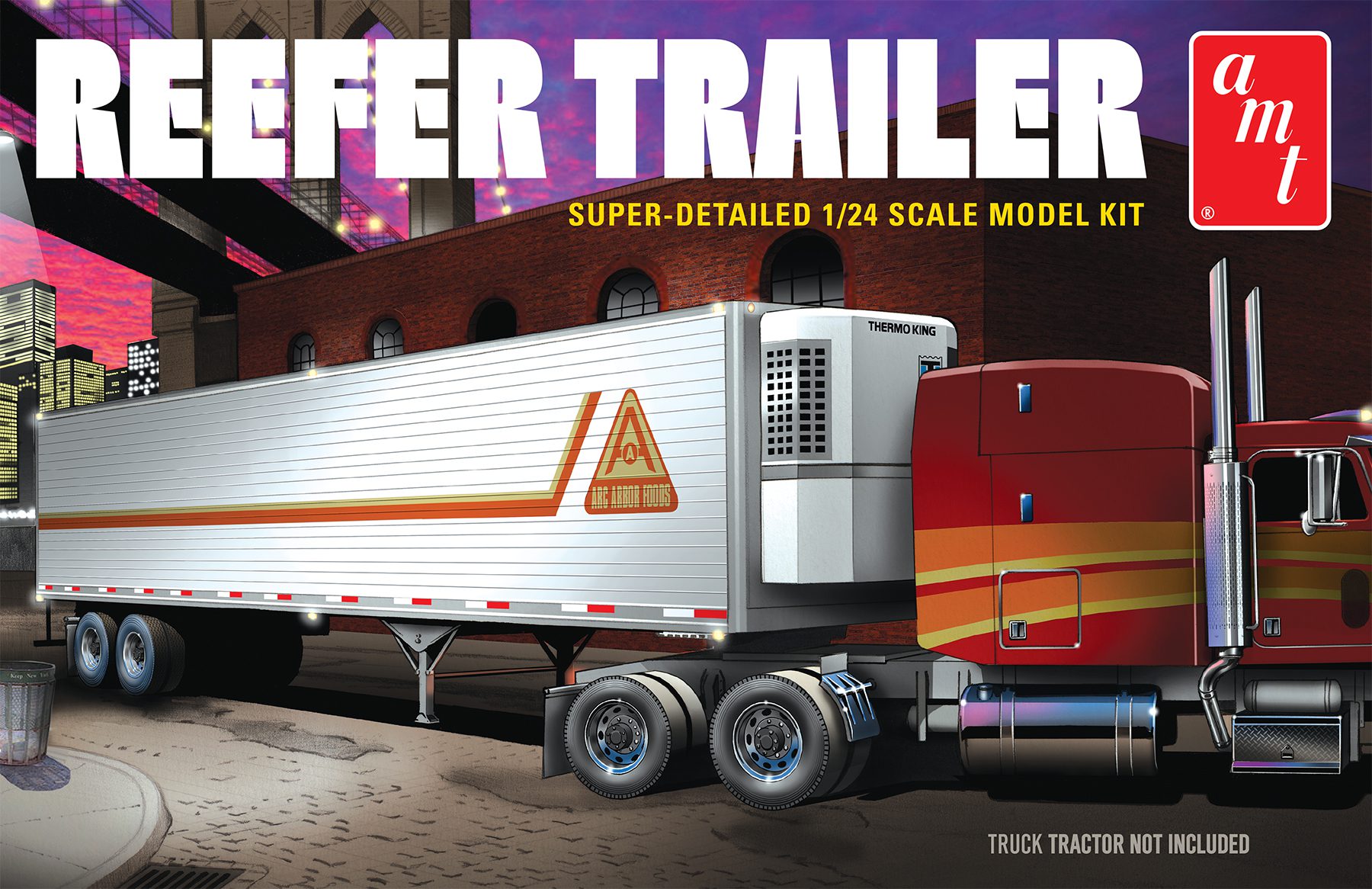 amt-reefer-semi-trailer-maquette-camion-1-24-frigorifique image 1