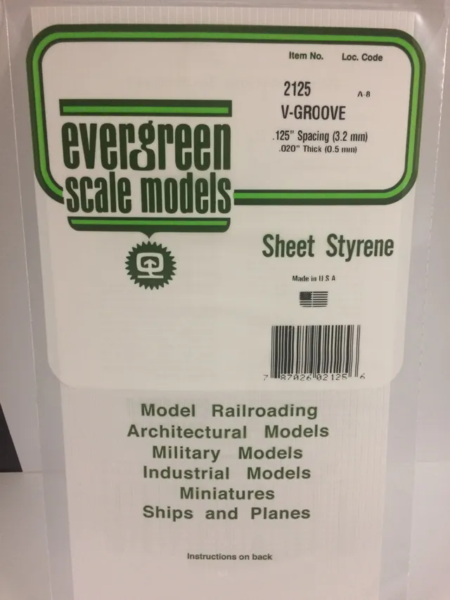 evergreen-siding-2125-plaque-v-groove-3-2-mm-blanc image 1
