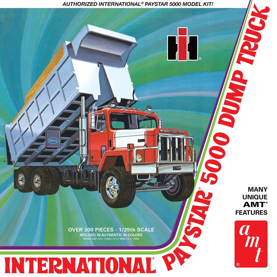 amt-ih-paystar-5000-maquette-camion-benne-1-25 image 1