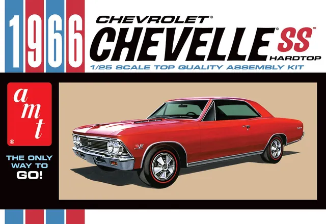 amt-1966-chevy-chevelle-ss-maquette-1-25-muscle-car image 1