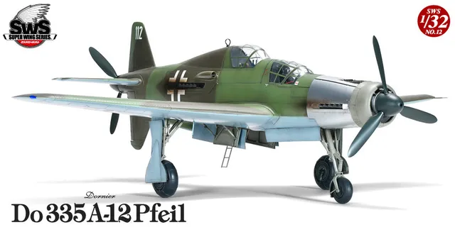 zoukei-mura-sws-3212-dornier-do335a-12-maquette-avion-1-32-biplace image 1