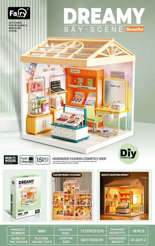 fairy-care-dreamy-bay-maison-miniature-diy-led-fc-dbs8003 image 1