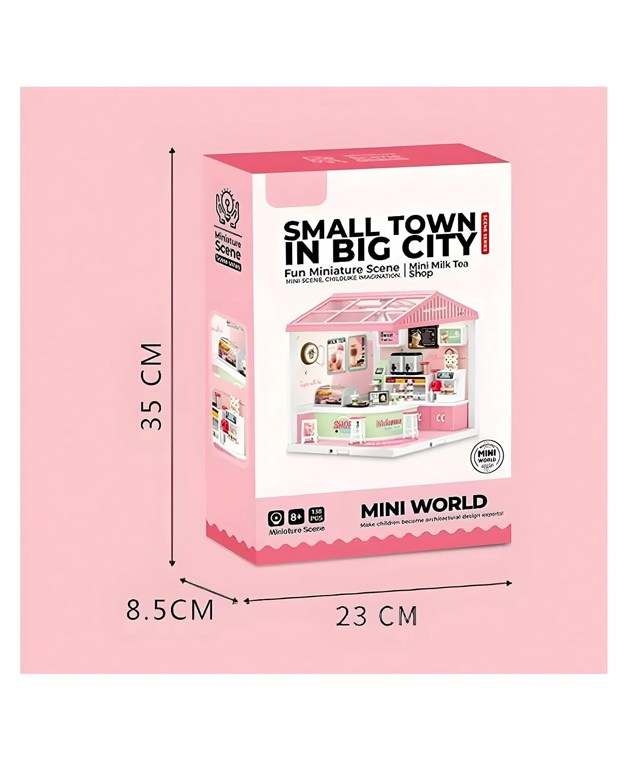 jiaerle-toys-jel-0411-mini-milk-tea-shop-maison-miniature-diy image 6