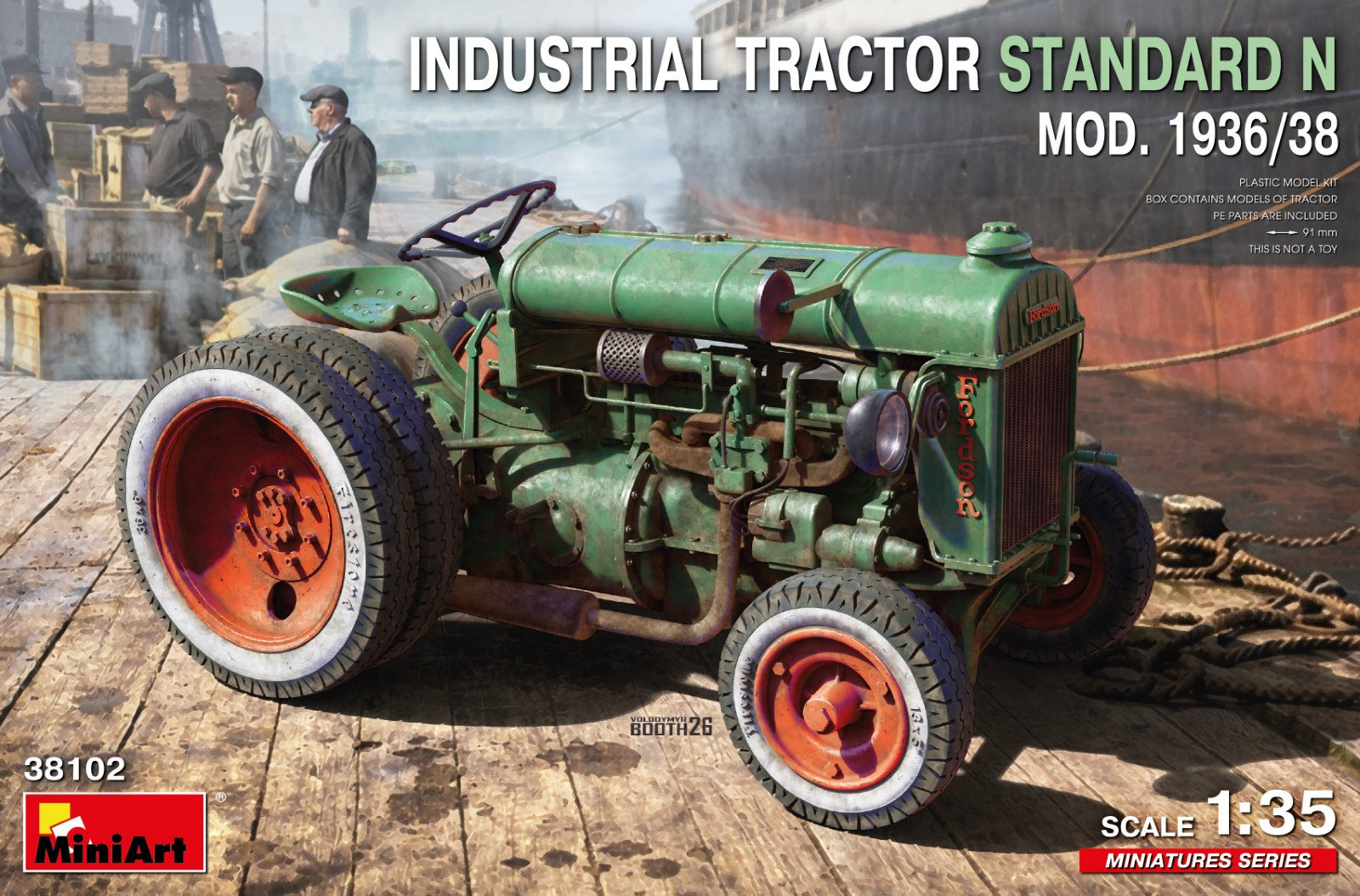 miniart-38102-tracteur-standard-n-maquette-1-35-ww2 image 1