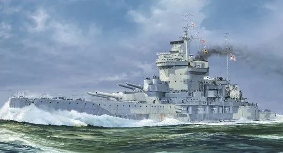 trumpeter-05795-hms-warspite-1942-1-700-cuirass image 1