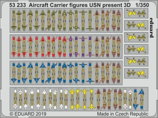 eduard-17503-figurines-porte-avions-1-350-peintes image 1