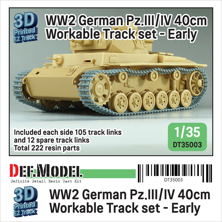 def-model-dt35003-chenilles-pz-iii-iv-40cm-early-1-35 image 1