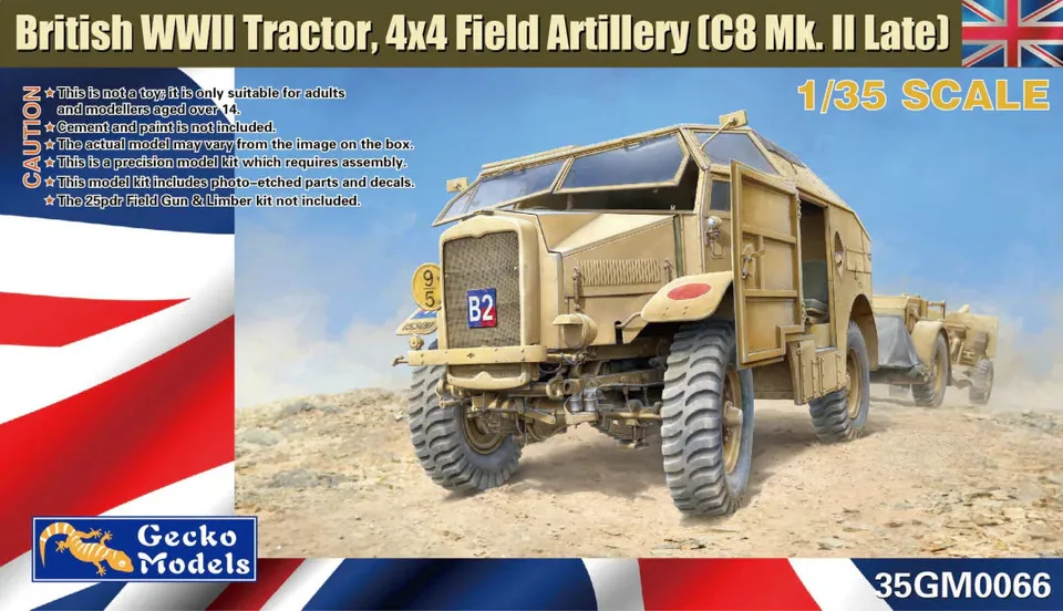 gecko-35gm0066-tracteur-c8-mk-ii-late-1-35-blind-ww2 image 1