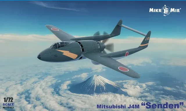 mikromir-mitsubishi-j4m-maquette-avion-1-48-senden image 1