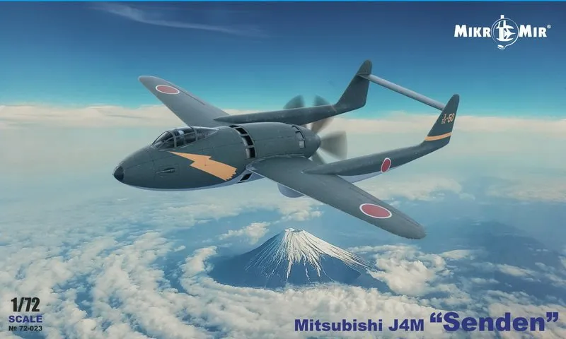 mikromir-mitsubishi-j4m-maquette-avion-1-48-senden image 1