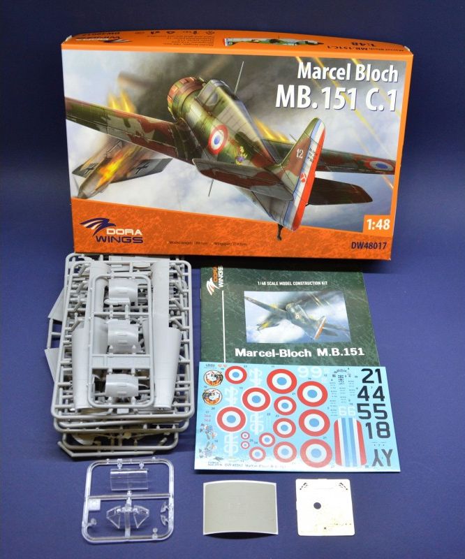 dora-wings-bloch-mb-151c-1-maquette-avion-1-48-arm-e-de-l-air image 4