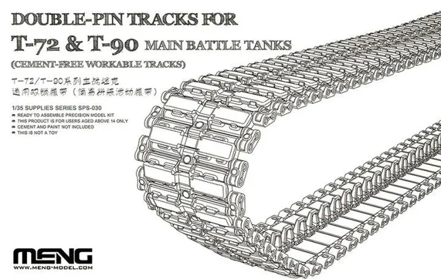 meng-sps030-chenilles-doubles-axes-t-72-t-90-maillons-1-35 image 1