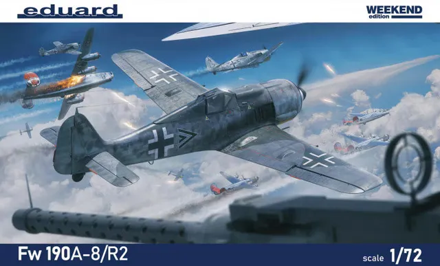 eduard-7467-fw-190a-8-r2-weekend-maquette-avion-1-72 image 1