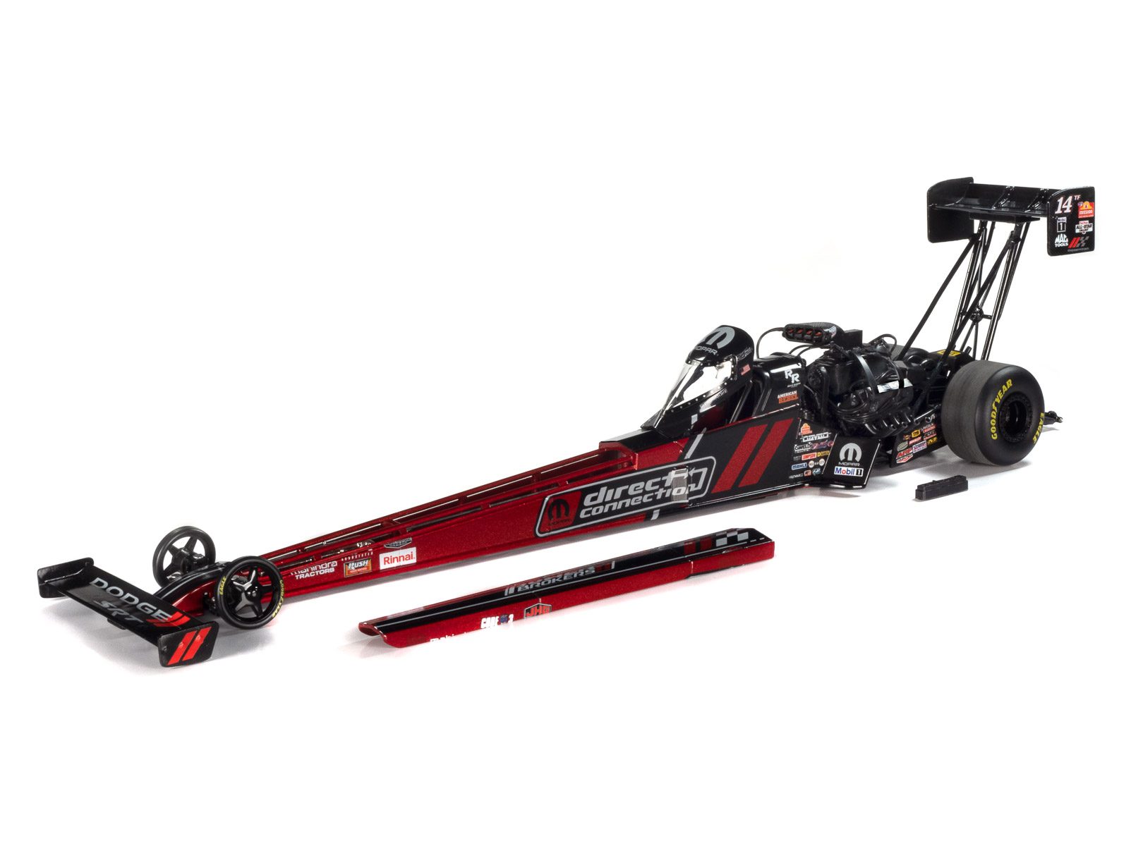 auto-world-tony-stewart-mopar-top-fuel-dragster-1-24-diecast image 2