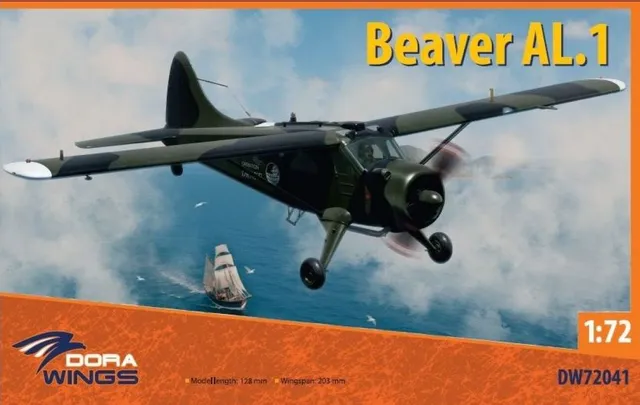 dora-wings-beaver-al-1-maquette-avion-1-72-d-calcos-britanniques image 1