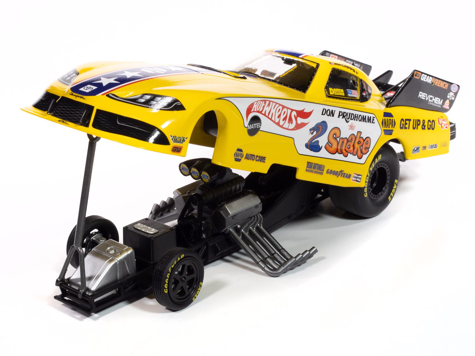 auto-world-ron-capps-napa-snake-toyota-supra-miniature-1-24 image 2