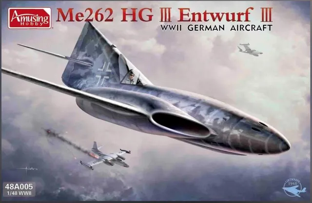 amusing-hobby-48a005-me262-hgiii-avion-maquette-1-48 image 1