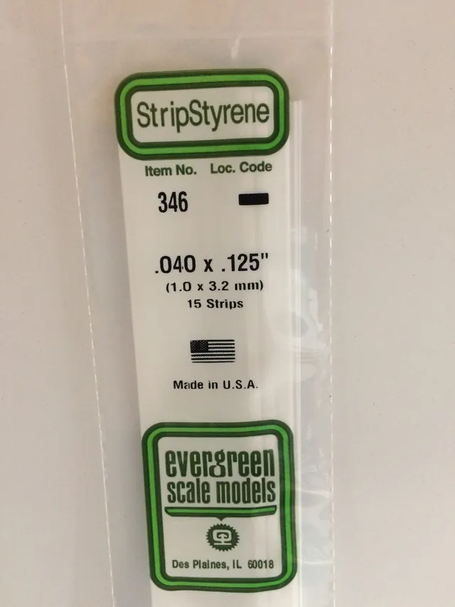 evergreen-strips-346-baguette-polystyr-ne-blanc-1x3-2mm-15-pcs image 1