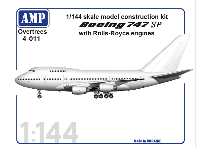 amp-ovt-4-011-boeing-747sp-maquette-avion-rolls-royce image 1