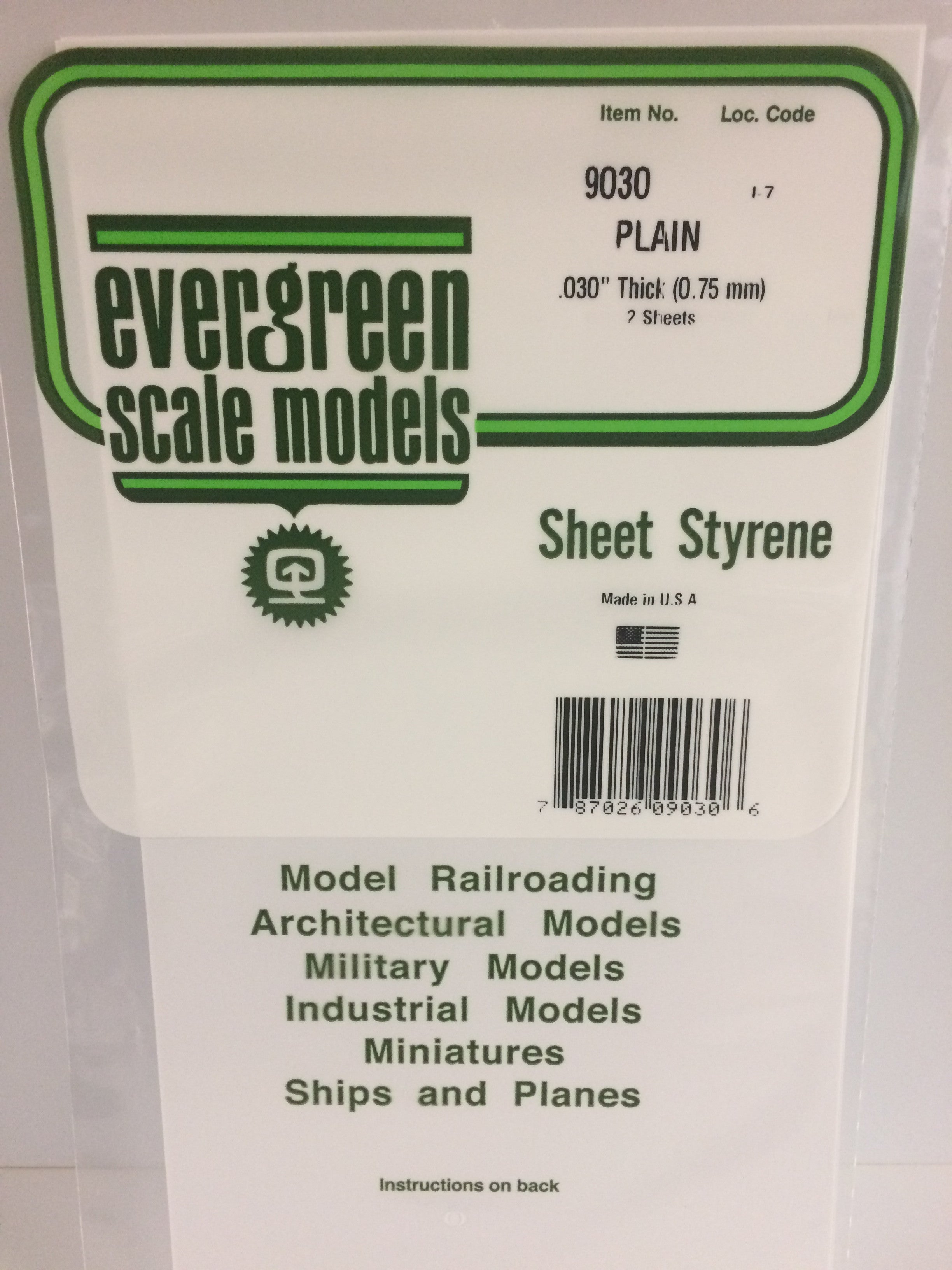 evergreen-sheets-9030-plaque-polystyr-ne-blanche-opaque-0-75-mm-lot-2 image 1