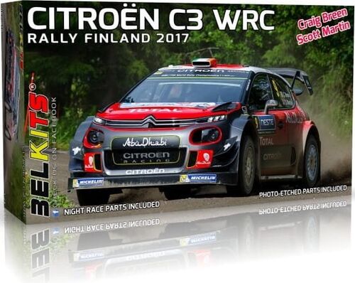 belkits-018-maquette-citroen-c3-wrc-1-24-finlande-2017 image 1