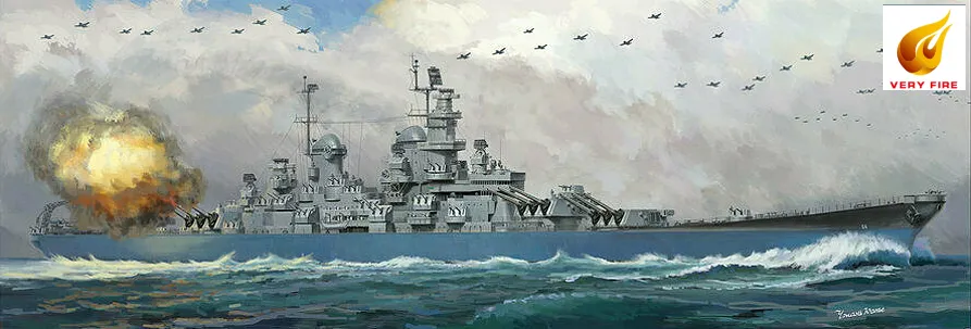 very-fire-vf350912-uss-wisconsin-bb-64-1-350-cuirass image 1