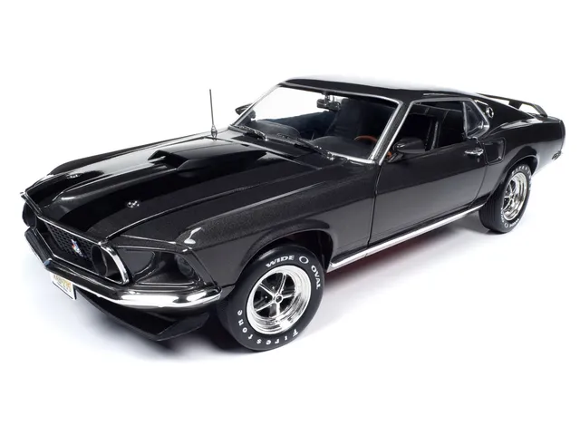 auto-world-ford-mustang-1969-john-wick-miniature-diecast-1-18 image 1
