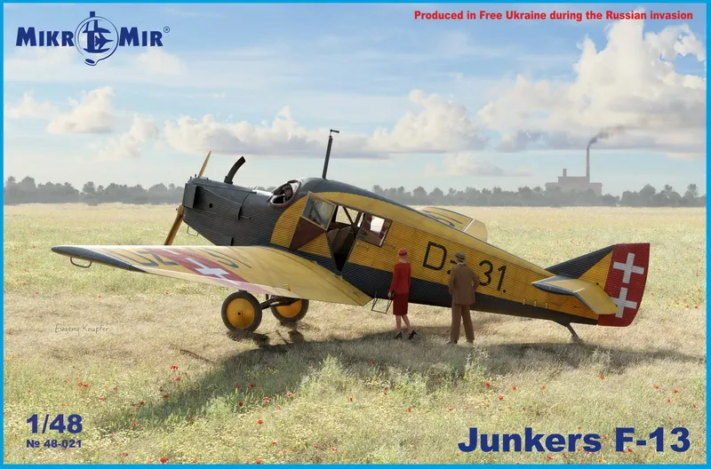 mikromir-junkers-f-13-maquette-avion-transport-m-tal image 1