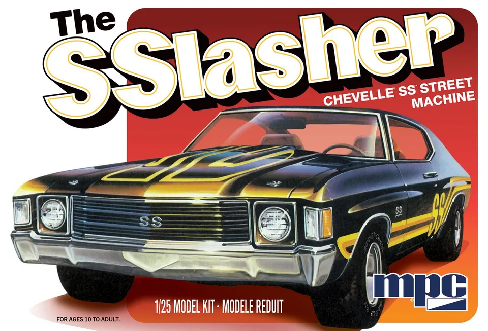 mpc-chevelle-ss-454-1972-maquette-voiture-1-25-street-machine image 1