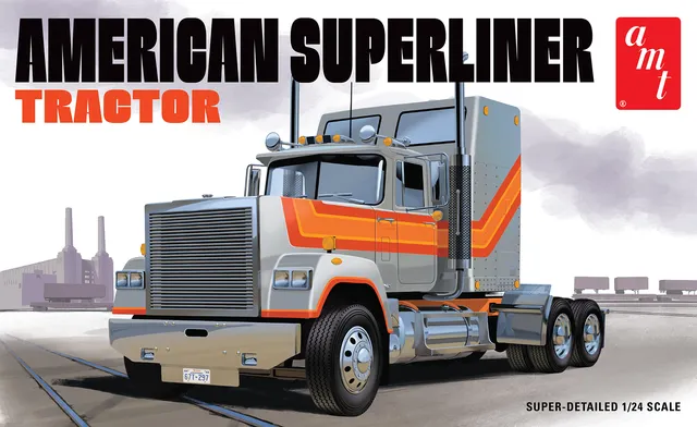 amt-american-superliner-maquette-1-24-semi-remorque image 1