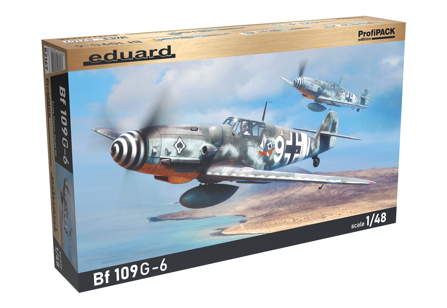 eduard-82167-bf-109-g-6-profipack-maquette-avion-1-48 image 1