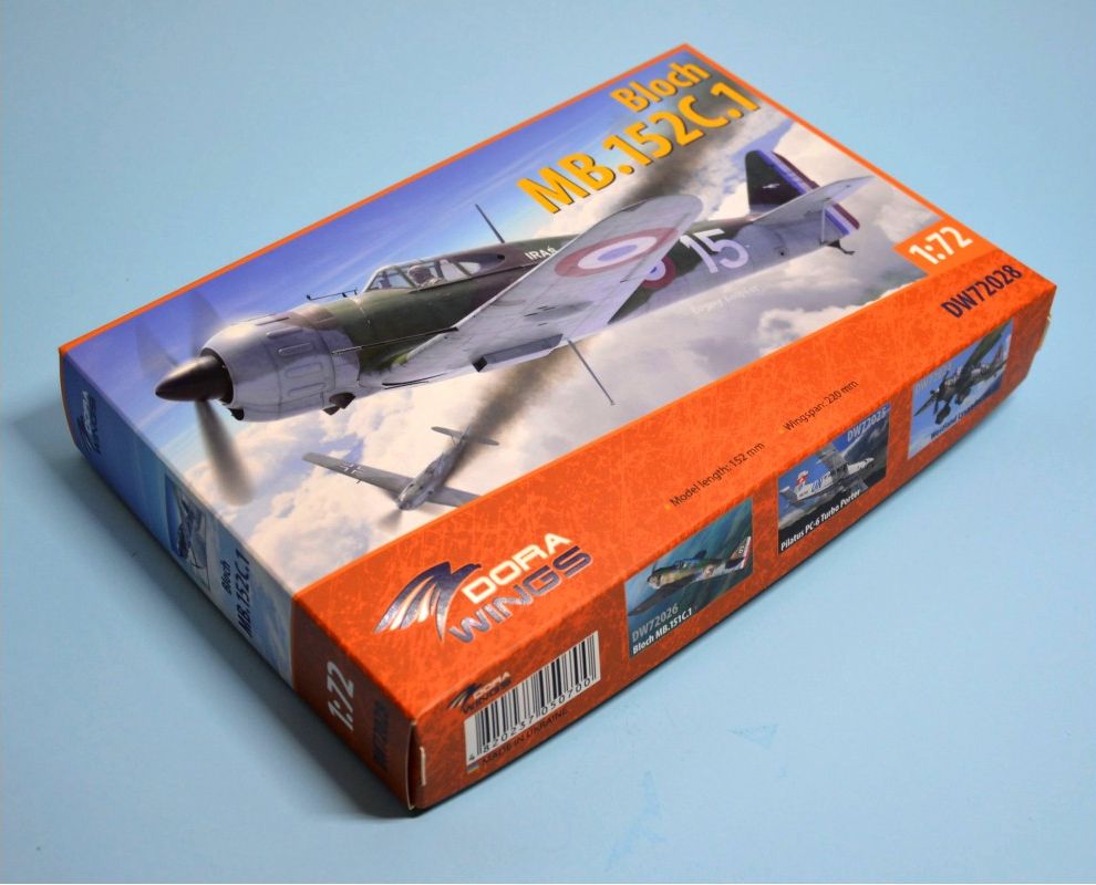 dora-wings-bloch-mb-152c-1-maquette-avion-1-72-chasseur-fran-ais image 2