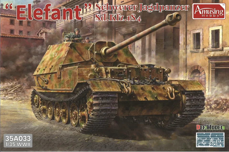 amusing-hobby-35a033-elefant-1-35-maquette-char image 1