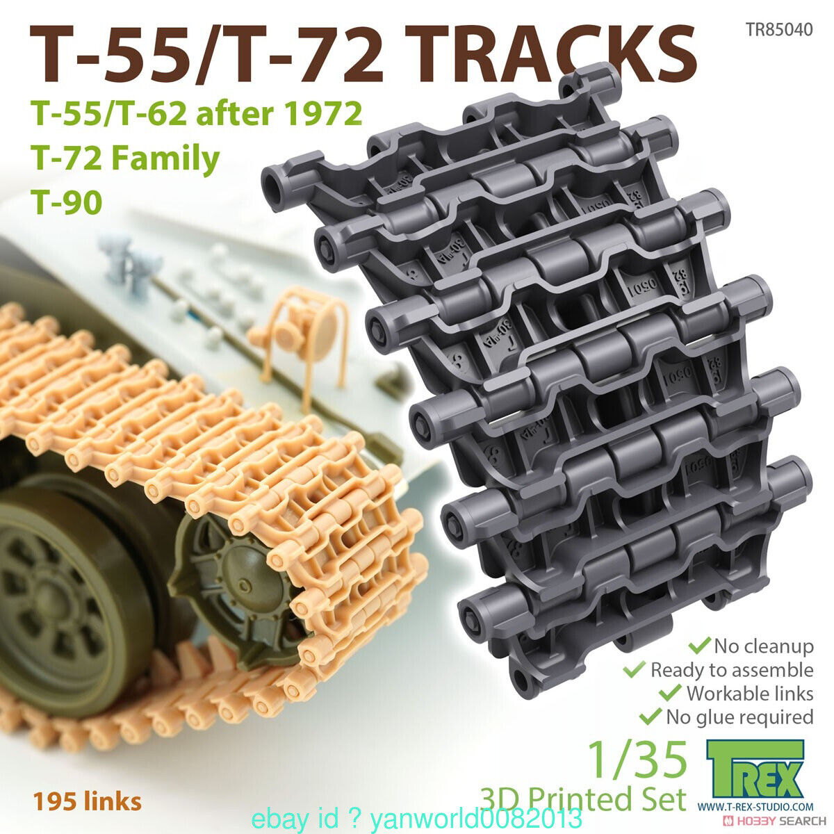 t-rex-85040-chenilles-1-35-t-55-t-72-t-90-maquette image 1