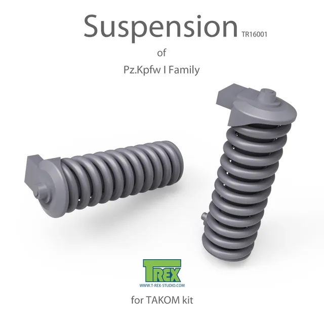 t-rex-16001-suspension-pzkpfw-i-takom-1-16-set image 1